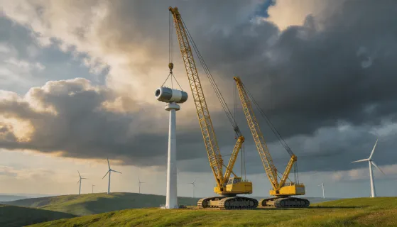 Wind Farm Erection Case Study